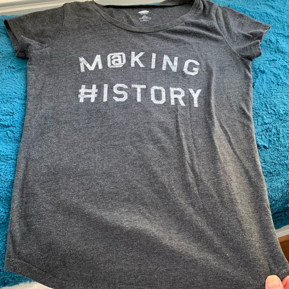 Old Navy Girls making #istory tee
